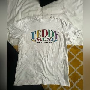Teddy Fresh T-shirt in size small. Barely worn, still a fresh white colour!